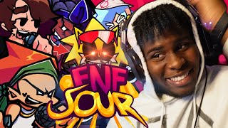 I Floated Out Of My Chair!!! - Friday Night Funkin' VS FNF Sour FULL WEEK