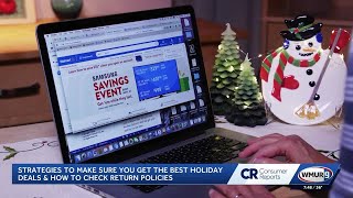 Consumer Reports shares tips for safe, affordable online holiday shopping