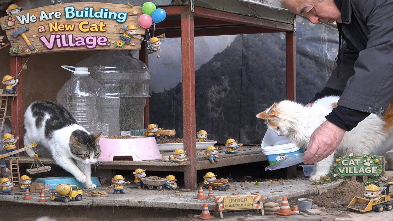 No More Cold Nights: Building a Dream Shelter for Abandoned Cats