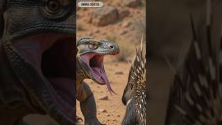 Honey Badger vs Giant African Crested Porcupine!    #Shorts