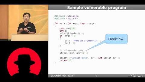 Black Hat USA 2010: Payload Already Inside: Data Re Use for ROP Exploits 1/4