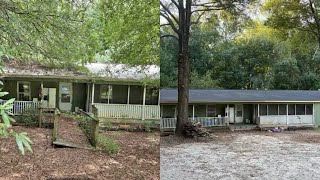 Complete roof demo and replacement on the abandoned house we bought!!!!