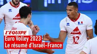 Euro Volley 2023 - Facile vainqueur d'Israël, la France file en huitièmes de finale