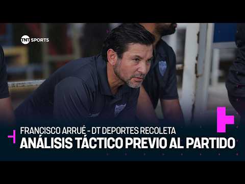 Francisco Arrué previo a Deportes Recoleta vs Curicó Unido – Liga de Ascenso Caixun 2026