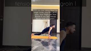 GENTLE HIP OPENER TO RELEASE TENSION ! #health #mobility #yogapostures #healthandfitness