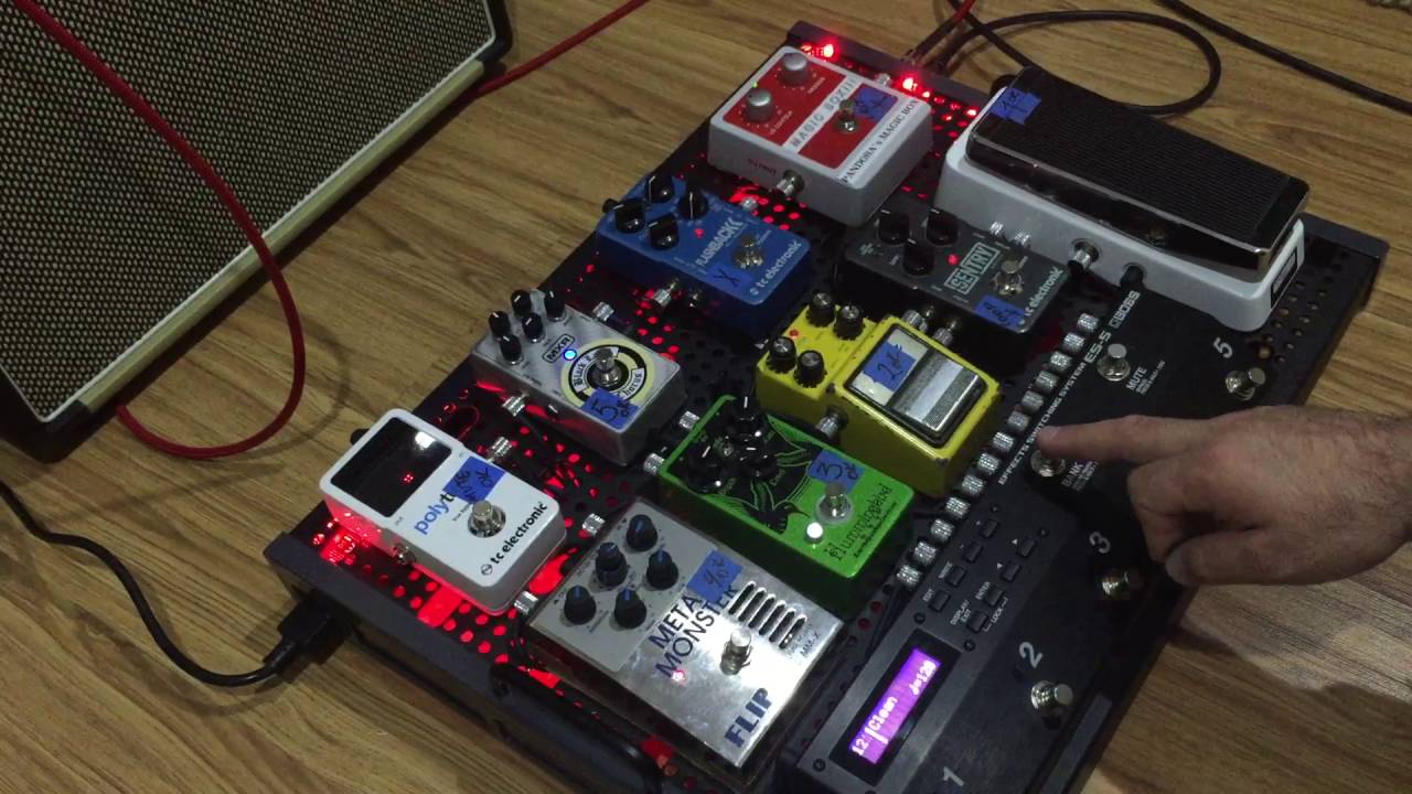 Como crear un patch en un controlador Boss ES5 YouTube