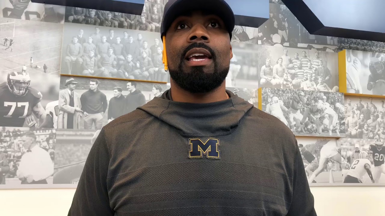 Michigan LB coach Al Washington talks about his father playing for Ohio