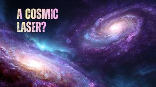 A Cosmic Laser from 8 Billion Years Ago