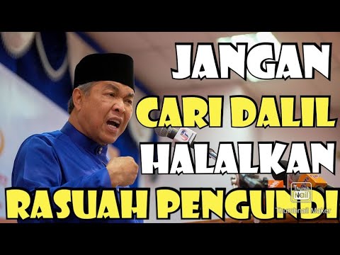JANGAN CARI DALIL HALALKAN RASUAH PENGUNDI!! - YouTube