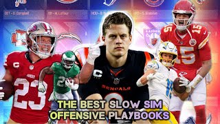 The Top 5 Slow Simulation Offensive Playbooks in Madden 26!