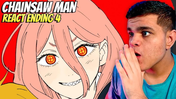 MUITAS REFERÊNCIAS! React Chainsaw Man Ending 5 