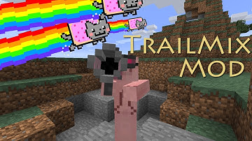 Pig Launchers and Nyan Pigs - Trail Mix Mod