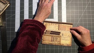 Altered file folder pockets