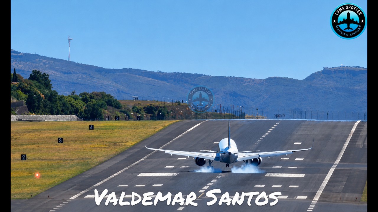 Madeira Airport Live Action LPMA Spotter ✈️ 20/08/2026