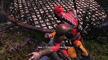 Deadpool - Bitch Slapping Wolverine
