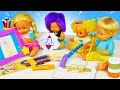 Мой детский сад — Рисуем с малышами — Игры в куклы Беби Бон для самых маленьких