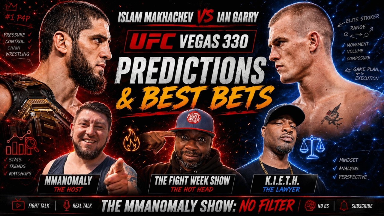 ISLAM MACHACHEV VS IAN GARRY FULL CARD PREDICTION