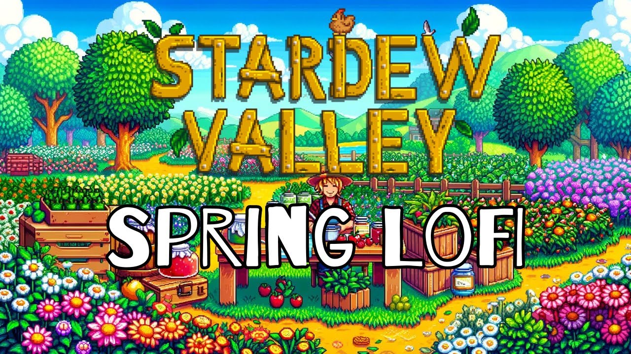 Stardew Valley Spring Music LoFi 🌷 Wild Horseradish Jam YouTube