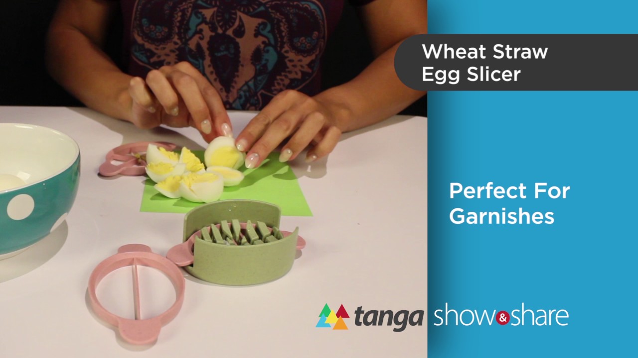 Wheat Straw Egg Slicer YouTube