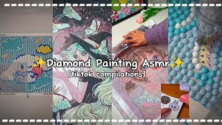 Diamond Painting Asmr TikTok compilations | Asmr video | ASMR'S