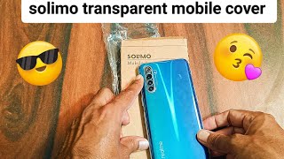 Solimo Thermoplastic Polyurethane Transparent Back Cover For Realme XT | Solimo mobile accessories screenshot 4