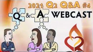 Righteousness by Faith in Verity - Dr Tim Jennings 2021 Q2 Q&A #4
