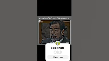 The Great Leader Of Iraq Sadam Husain 