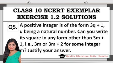 Exercise 1.2 Q 5 NCERT Exemplar  Class 10 Maths @MathsTeacher