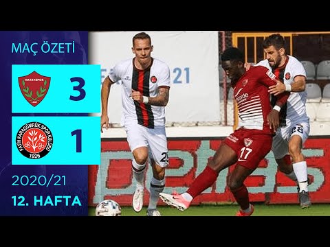 ÖZET: A. Hatayspor 3-1 F. Karagümrük | 12. Hafta - 2020/21