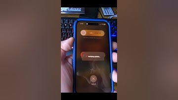 How to fix iPhone stuck verifying updates #shorts #iphone #apple #youtubeshorts