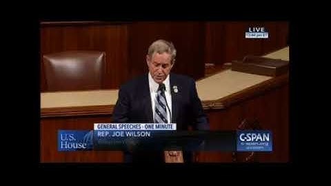 Rep. Joe Wilson- One Minute Speech: Highlighting successes of the Tax Cuts and Jobs Act