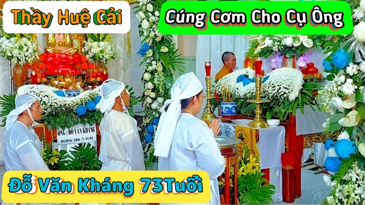 Sư thầy lạ cúng cơm cho cụ ông Đỗ Văn Kháng 73 tuổi nghe hay quá