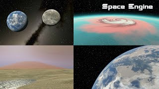 Amazing Landscapes! Hunting For Life In Space Engine #8