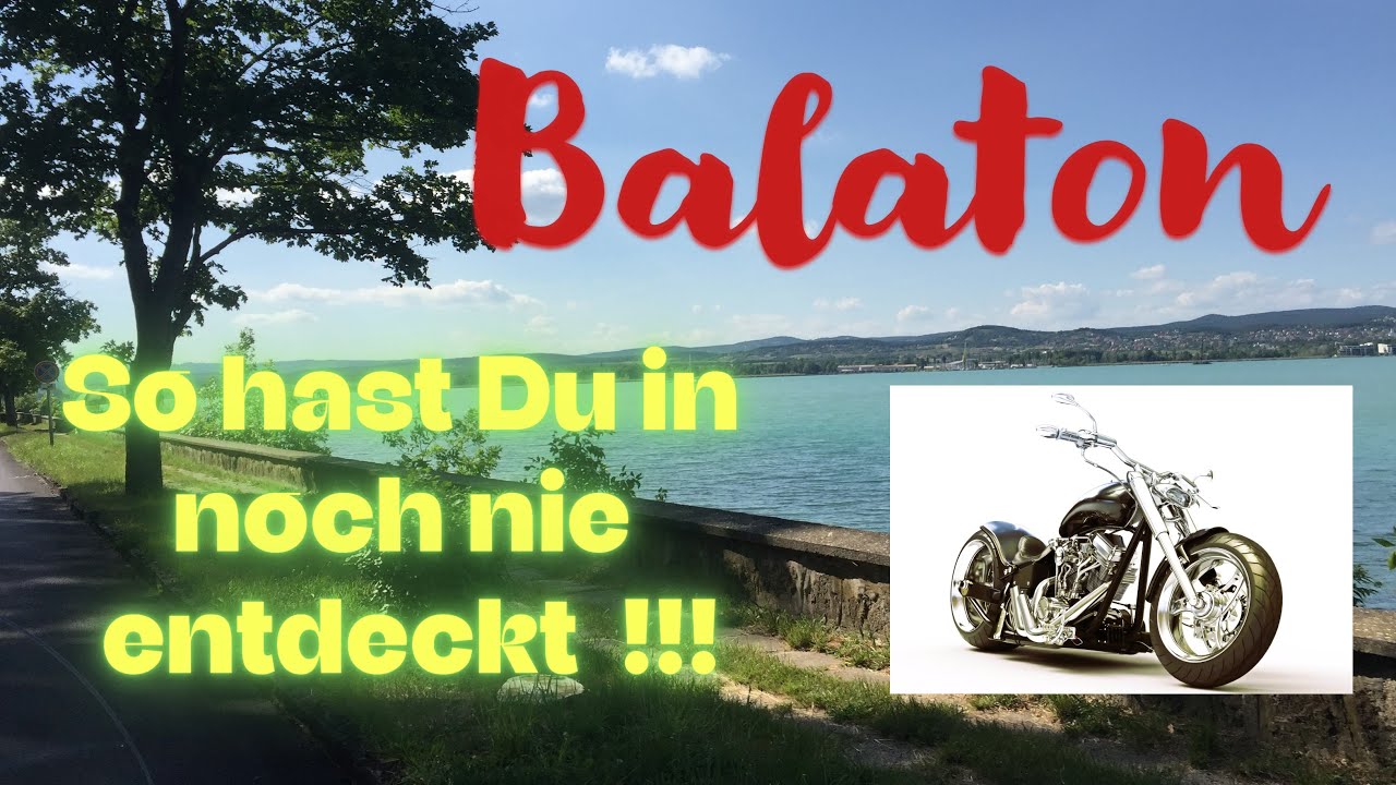 UNGARN - Motorrad Tour 🏍️🏍️um den Balaton, eine faszinierende Erfahrung #ungarn #balaton #motor