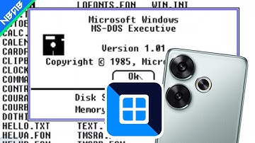Emulate Windows 1.0 on Android phones with Vectras VM