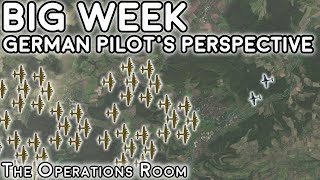 The REAL Masters of the Air - Big Week - The German Pilot&#39;s Perspective - Animated