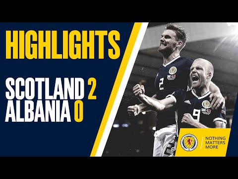 highlights scotland 2 0 albania youtube
