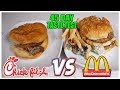 Chickfila vs McDonalds 45 Day Old Experiment *TASTE TEST* (DO NOT TRY AT HOME)
