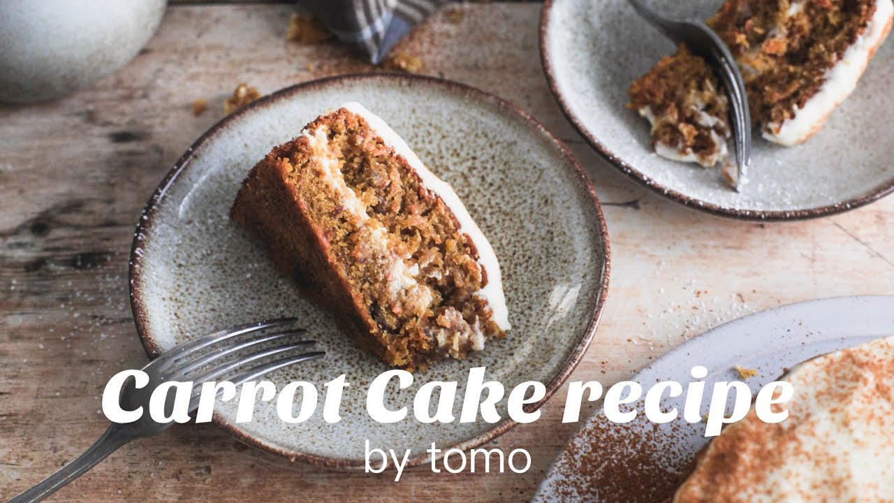 Incredibly Moist Carrot Cake 簡単 超しっとりキャロットケーキ
