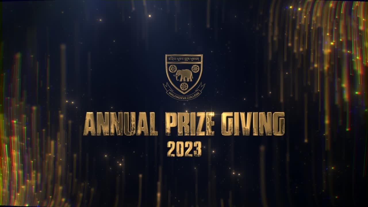 Annual Prize Giving 2023 | Maliyadeva College