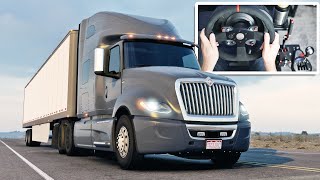 Relaxing Nighttime Colorado Delivery - American Truck Simulator | Thrustmaster Wheel & Shifter