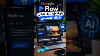 ازاي تعمل فيديو احترافي بالذكاء الاصطناعي باستخدام Google Flow 🔥 #اكسبلور #نفذ_صح #ai
