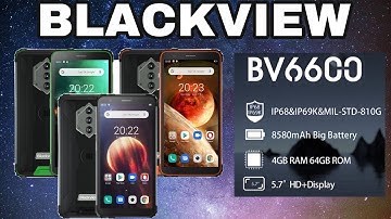 BLACKVIEW BV6600 SPECS