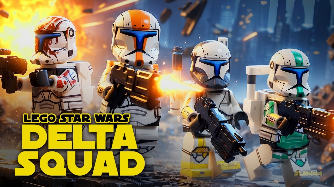 ЭТИ КЛОНЫ ЛУЧШЕ, ЧЕМ У ЛЕГО! Кастомный ОТРЯД ДЕЛЬТА из игры Звездные Войны Республиканские Коммандос