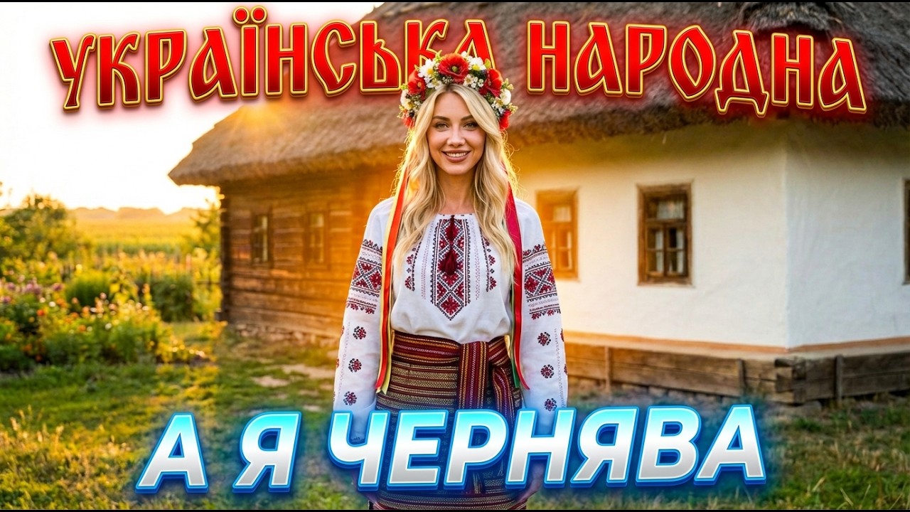 ❤️А Я Чернява - Українська Народна | Ukrainian Folk Pop УкраїнськаМузика