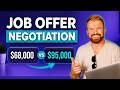 How to Negotiate a Job Offer Salary | 2026 Negotiation Template for Beginners