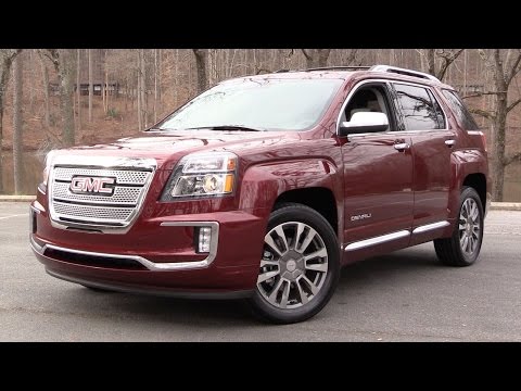 2016 GMC Terrain Denali (V6 AWD) Start Up, Road Test and In Depth Review