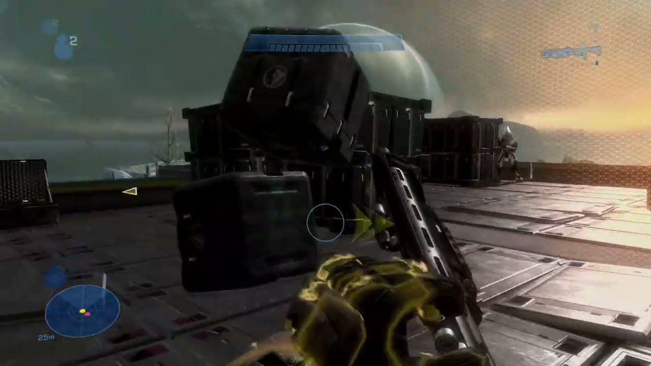 Halo MCC Playthrough: Halo Reach: ONI Sword Base - 1/2 Nightfall