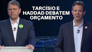 Haddad pergunta para Tarcísio de Freitas sobre orçamento secreto