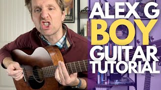 Boy by Alex G Guitar Tutorial - Guitar Lessons with Stuart!